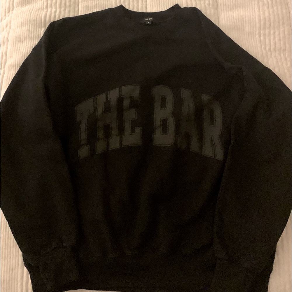 Brand new, washed never worn The Bar sweatshirt. Smoke and pet free home